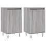 Sideboards 2 pcs Sonoma gray engineered wood 40x35x70 cm by vidaXL, Sideboards - Ref: Foro24-831065, Price: 62,36 €, Discount: %