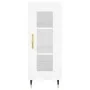 Hochglanzweißes Sperrholz-Sideboard 34,5 x 34 x 90 cm von vidaXL, Sideboards - Ref: Foro24-828774, Preis: 61,13 €, Rabatt: %