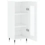 Hochglanzweißes Sperrholz-Sideboard 34,5 x 34 x 90 cm von vidaXL, Sideboards - Ref: Foro24-828774, Preis: 61,13 €, Rabatt: %