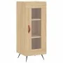 Aparador madera contrachapada color roble Sonoma 34,5x34x90 cm by vidaXL, Sideboards - Ref: Foro24-828767, Price: 56,70 €, Di...