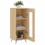 Aparador madera contrachapada color roble Sonoma 34,5x34x90 cm by vidaXL, Sideboards - Ref: Foro24-828767, Price: 56,70 €, Di...
