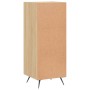 Aparador madera contrachapada color roble Sonoma 34,5x34x90 cm de vidaXL, Aparadores - Ref: Foro24-828767, Precio: 57,35 €