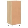 Aparador madera contrachapada color roble Sonoma 34,5x34x90 cm by vidaXL, Sideboards - Ref: Foro24-828767, Price: 56,70 €, Di...