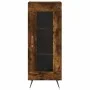 Smoked oak engineered wood sideboard 34.5x34x90 cm by vidaXL, Sideboards - Ref: Foro24-828769, Price: 56,89 €, Discount: %