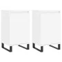 Sideboards 2 pcs white engineered wood 40x35x70 cm by vidaXL, Sideboards - Ref: Foro24-831069, Price: 74,52 €, Discount: %