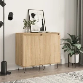 Sideboards 2 pcs engineered wood Sonoma oak 40x35x70 cm by vidaXL, Sideboards - Ref: Foro24-831059, Price: 87,60 €, Discount: %