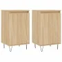 Sideboards 2 pcs engineered wood Sonoma oak 40x35x70 cm by vidaXL, Sideboards - Ref: Foro24-831059, Price: 87,60 €, Discount: %