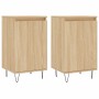 Sideboards 2 Stück, Holzwerkstoff Sonoma-Eiche 40x35x70 cm von vidaXL, Sideboards - Ref: Foro24-831059, Preis: 88,77 €, Rabat...