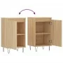 Sideboards 2 pcs engineered wood Sonoma oak 40x35x70 cm by vidaXL, Sideboards - Ref: Foro24-831059, Price: 87,60 €, Discount: %