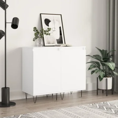 2 white engineered wood sideboards 40x35x70 cm by vidaXL, Sideboards - Ref: Foro24-831053, Price: 62,36 €, Discount: %