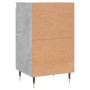 Concrete gray engineered wood sideboard 40x35x70 cm by vidaXL, Sideboards - Ref: Foro24-831044, Price: 47,84 €, Discount: %