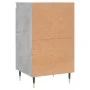 Concrete gray engineered wood sideboard 40x35x70 cm by vidaXL, Sideboards - Ref: Foro24-831044, Price: 47,24 €, Discount: %
