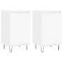 2 white engineered wood sideboards 40x35x70 cm by vidaXL, Sideboards - Ref: Foro24-831053, Price: 62,36 €, Discount: %