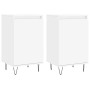 Sideboards 2 Stk. Holzwerkstoff weiß 40x35x70 cm von vidaXL, Sideboards - Ref: Foro24-831053, Preis: 74,12 €, Rabatt: %