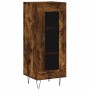 Sideboard aus geräuchertem Eichenholzwerkstoff, 34,5 x 34 x 90 cm von vidaXL, Sideboards - Ref: Foro24-828793, Preis: 56,40 €...