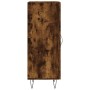 Smoked oak engineered wood sideboard 34.5x34x90 cm by vidaXL, Sideboards - Ref: Foro24-828793, Price: 56,34 €, Discount: %