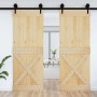 Puerta NARVIK madera maciza pino 85x210 cm