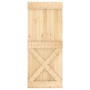 Puerta NARVIK madera maciza pino 85x210 cm