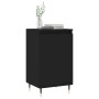2 black engineered wood sideboards 40x35x70 cm by vidaXL, Sideboards - Ref: Foro24-831039, Price: 71,43 €, Discount: %