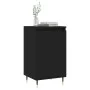 2 black engineered wood sideboards 40x35x70 cm by vidaXL, Sideboards - Ref: Foro24-831039, Price: 70,75 €, Discount: %