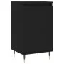 2 black engineered wood sideboards 40x35x70 cm by vidaXL, Sideboards - Ref: Foro24-831039, Price: 70,75 €, Discount: %