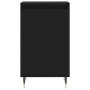 2 black engineered wood sideboards 40x35x70 cm by vidaXL, Sideboards - Ref: Foro24-831039, Price: 71,43 €, Discount: %