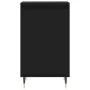 2 black engineered wood sideboards 40x35x70 cm by vidaXL, Sideboards - Ref: Foro24-831039, Price: 70,75 €, Discount: %