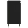 2 black engineered wood sideboards 40x35x70 cm by vidaXL, Sideboards - Ref: Foro24-831039, Price: 70,75 €, Discount: %