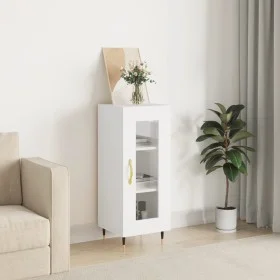 White engineered wood sideboard 34.5x34x90 cm by vidaXL, Sideboards - Ref: Foro24-828772, Price: 57,70 €, Discount: %