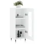 Weißes Sideboard aus Holzwerkstoff, 34,5 x 34 x 90 cm von vidaXL, Sideboards - Ref: Foro24-828772, Preis: 57,70 €, Rabatt: %
