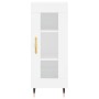 Weißes Sideboard aus Holzwerkstoff, 34,5 x 34 x 90 cm von vidaXL, Sideboards - Ref: Foro24-828772, Preis: 58,44 €, Rabatt: %
