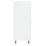 White engineered wood sideboard 34.5x34x90 cm by vidaXL, Sideboards - Ref: Foro24-828772, Price: 57,70 €, Discount: %