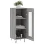 Aparador madera de ingeniería gris Sonoma 34,5x34x90 cm de vidaXL, Aparadores - Ref: Foro24-828794, Precio: 56,60 €, Descuent...