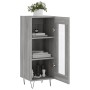 Sonoma Sideboard aus grauem Holzwerkstoff 34,5x34x90 cm von vidaXL, Sideboards - Ref: Foro24-828794, Preis: 57,32 €, Rabatt: %