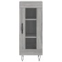 Sonoma Sideboard aus grauem Holzwerkstoff 34,5x34x90 cm von vidaXL, Sideboards - Ref: Foro24-828794, Preis: 57,32 €, Rabatt: %