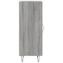 Aparador madera de ingeniería gris Sonoma 34,5x34x90 cm de vidaXL, Aparadores - Ref: Foro24-828794, Precio: 56,60 €, Descuent...