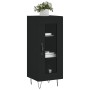 Black plywood sideboard 34.5x34x90 cm by vidaXL, Sideboards - Ref: Foro24-828789, Price: 57,49 €, Discount: %