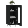 Black plywood sideboard 34.5x34x90 cm by vidaXL, Sideboards - Ref: Foro24-828789, Price: 57,49 €, Discount: %