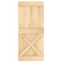 Puerta NARVIK madera maciza pino 90x210 cm
