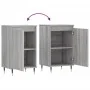 Sideboards 2 pcs Sonoma gray engineered wood 40x35x70 cm by vidaXL, Sideboards - Ref: Foro24-831049, Price: 63,60 €, Discount: %