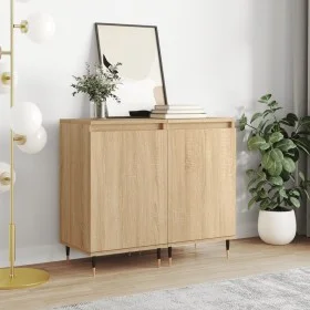 Sideboards 2 pcs engineered wood Sonoma oak 40x35x70 cm by vidaXL, Sideboards - Ref: Foro24-831043, Price: 77,11 €, Discount: %