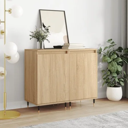 Sideboards 2 Stück, Holzwerkstoff Sonoma-Eiche 40x35x70 cm von vidaXL, Sideboards - Ref: Foro24-831043, Preis: 77,09 €, Rabat...