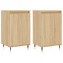 Sideboards 2 Stück, Holzwerkstoff Sonoma-Eiche 40x35x70 cm von vidaXL, Sideboards - Ref: Foro24-831043, Preis: 77,09 €, Rabat...