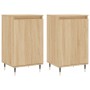 Sideboards 2 Stück, Holzwerkstoff Sonoma-Eiche 40x35x70 cm von vidaXL, Sideboards - Ref: Foro24-831043, Preis: 77,96 €, Rabat...