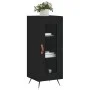 Schwarzes Sperrholz-Sideboard 34,5 x 34 x 90 cm von vidaXL, Sideboards - Ref: Foro24-828765, Preis: 58,72 €, Rabatt: %