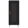 Schwarzes Sperrholz-Sideboard 34,5 x 34 x 90 cm von vidaXL, Sideboards - Ref: Foro24-828765, Preis: 58,72 €, Rabatt: %
