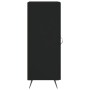Aparador de madera contrachapada negro 34,5x34x90 cm de vidaXL, Aparadores - Ref: Foro24-828765, Precio: 59,39 €, Descuento: %