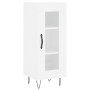 White engineered wood sideboard 34.5x34x90 cm by vidaXL, Sideboards - Ref: Foro24-828788, Price: 57,22 €, Discount: %