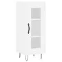 White engineered wood sideboard 34.5x34x90 cm by vidaXL, Sideboards - Ref: Foro24-828788, Price: 56,49 €, Discount: %