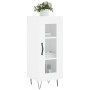 Weißes Sideboard aus Holzwerkstoff, 34,5 x 34 x 90 cm von vidaXL, Sideboards - Ref: Foro24-828788, Preis: 57,22 €, Rabatt: %